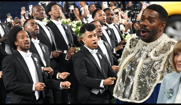 Met Gala 2025: Choir Wows Anna Wintour, Colman Domingo and Lewis Hamilton
