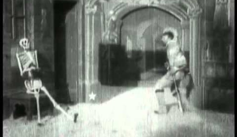 The Haunted Castle (1896 George Melies Silent Film)