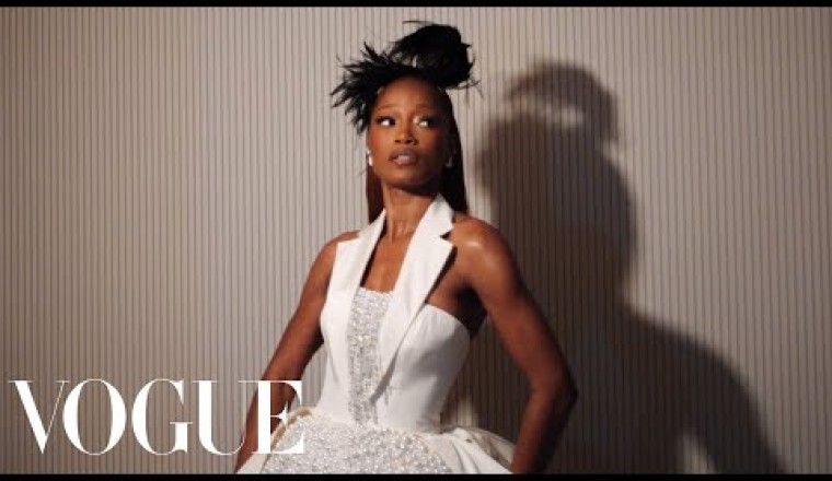 Keke Palmer Gets Ready for the Met Gala