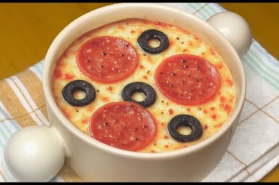 Make This Delicious Mug Pizza In Just 2 Minutes!