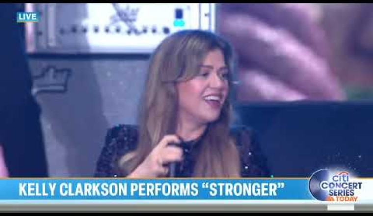 Kelly Clarkson - Stronger (Today Show 2025)