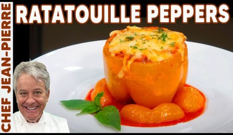 Bell Pepper Stuffed Ratatouille (A French Classic Reinvented)