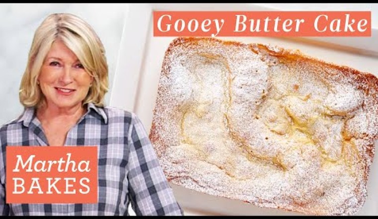 Make Martha Stewart's Gooey Butter Cake