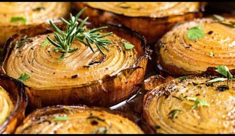 Marinated Slow Roasted Onions