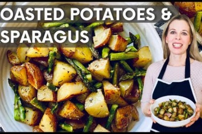Roasted Potatoes and Asparagus