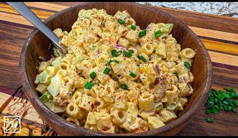 Deviled Egg Macaroni Salad