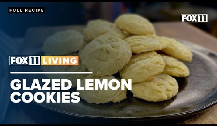 Glazed Lemon Cookies