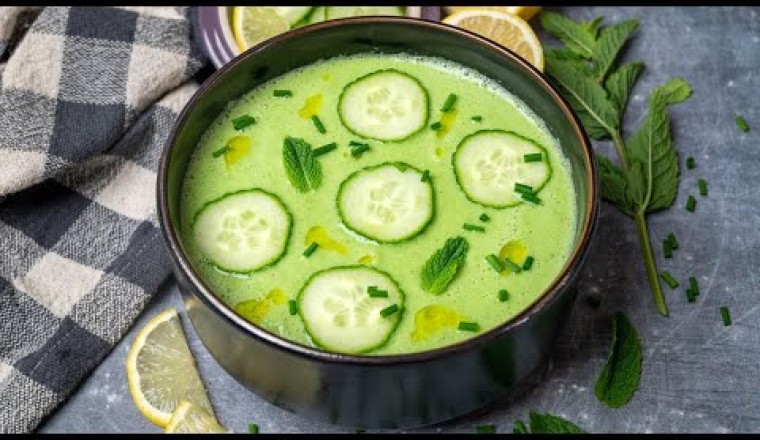 Cold Cucumber Soup