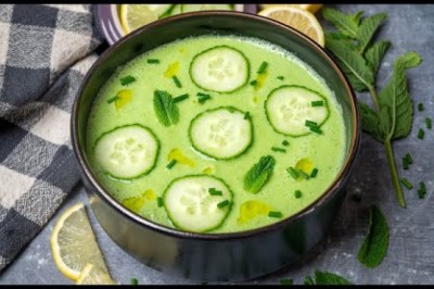 Cold Cucumber Soup