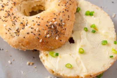 3 Ingredient Cottage Cheese Bagels