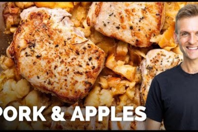 Modern Take on Classic Pork Chops With Applesauce