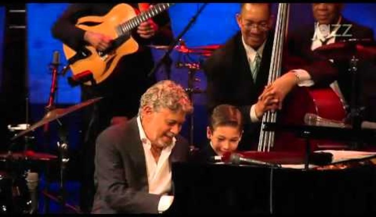 Monty Alexander Invites Young Pianist Brandon Goldberg Onstage at Jazz at Lincoln Center (2016)