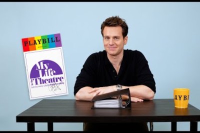 Playbill's 'My Life in the Theatre' featuring Jonathan Groff