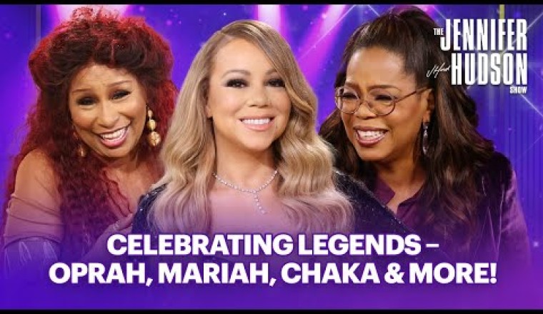 Oprah, Mariah and Chaka Reunite with Jennifer Hudson in Iconic Moments Throwback!
