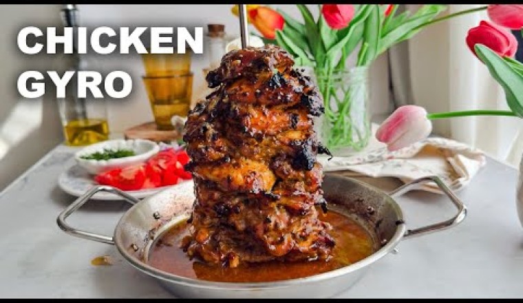 Easy Homemade Chicken Gyro