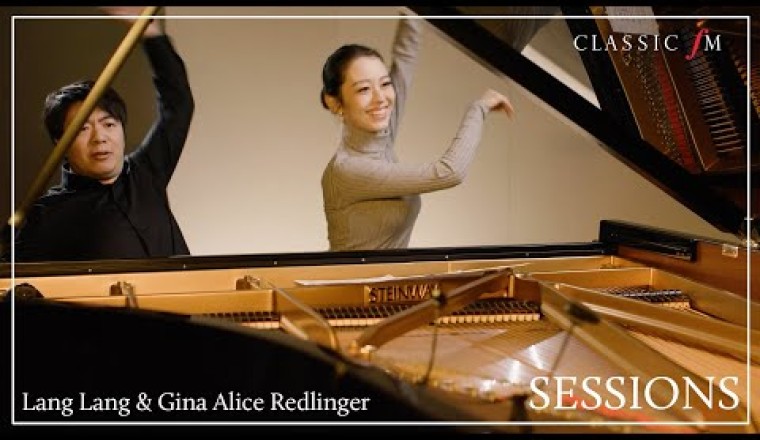Lang Lang and Gina Alice play a breathless Brahms duet!