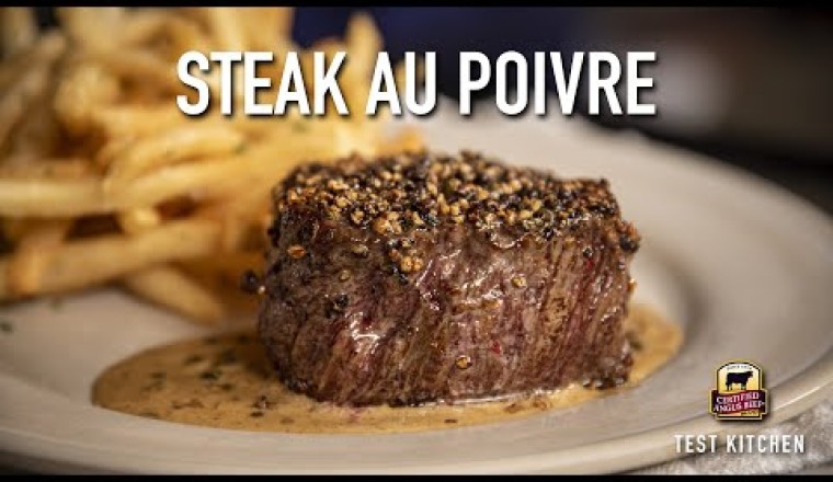 Classic Steak Au Poivre