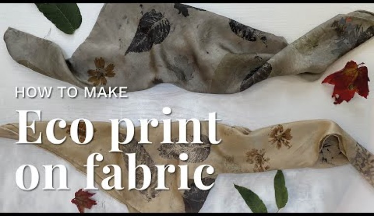 Nature’s Imprint: The Art of Eco-Printing