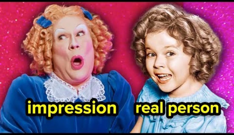 Comparing Snatch Game Impressions to the Real Person