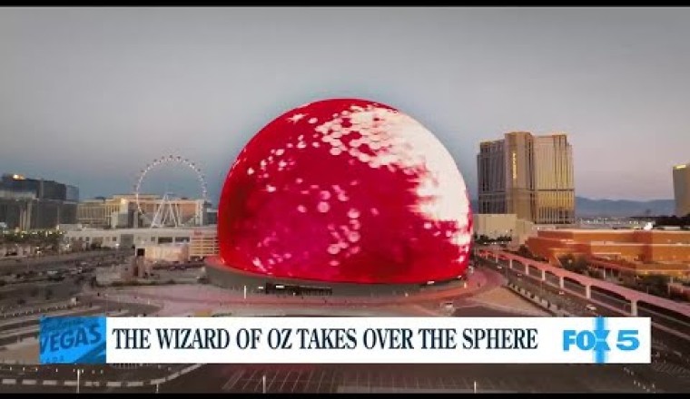The Wizard of Oz takes over the Sphere