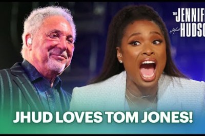 Jennifer Hudson Totally Swooning Over Tom Jones for 5 Minutes Straight!