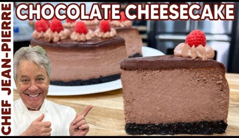 Dark Chocolate Kahlua Cheesecake