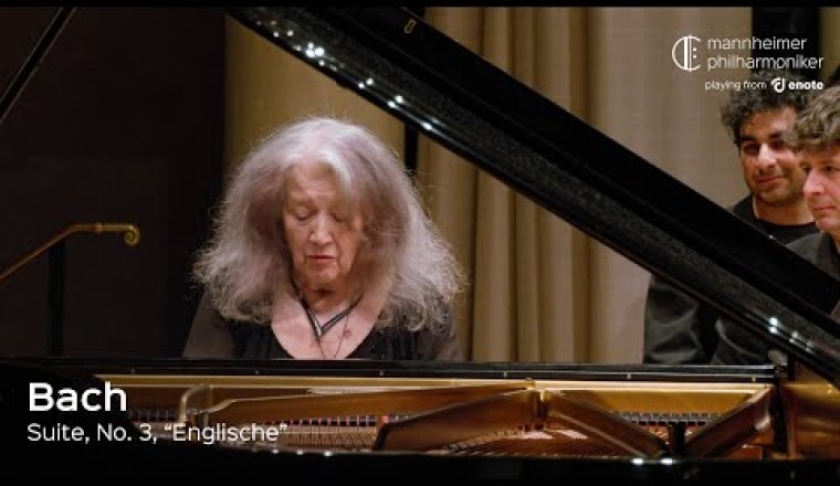 Martha Argerich - Bach: Suite No. 3, “English”, Gavotte
