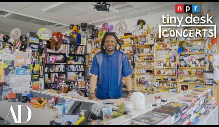 Inside NPR's Tiny Desk Set Full of Priceless Objects