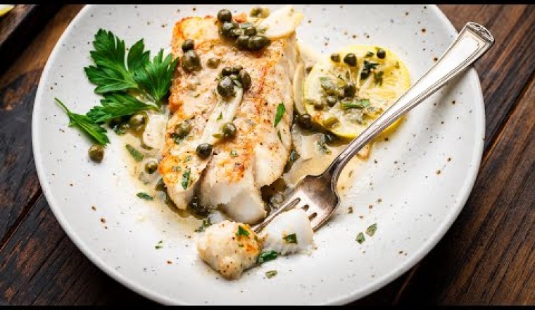 Cod Fish Piccata