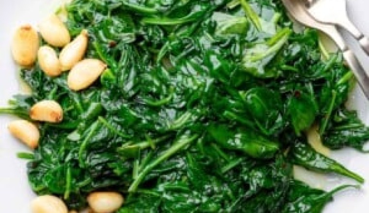 Sauteed Spinach with Garlic