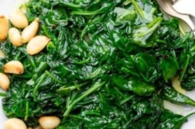 Sauteed Spinach with Garlic