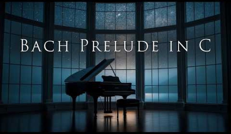 Serene Piano Escape: Bach’s Prelude No. 1 in C Major, BWV 846