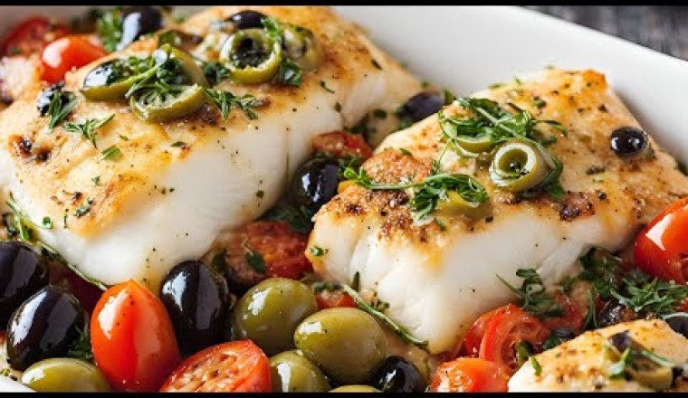 One-Pan Mediterranean Cod