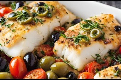 One-Pan Mediterranean Cod