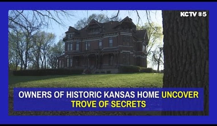 Owners of Historic Kansas Home Uncover Trove of Secrets