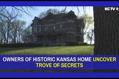 Owners of Historic Kansas Home Uncover Trove of Secrets
