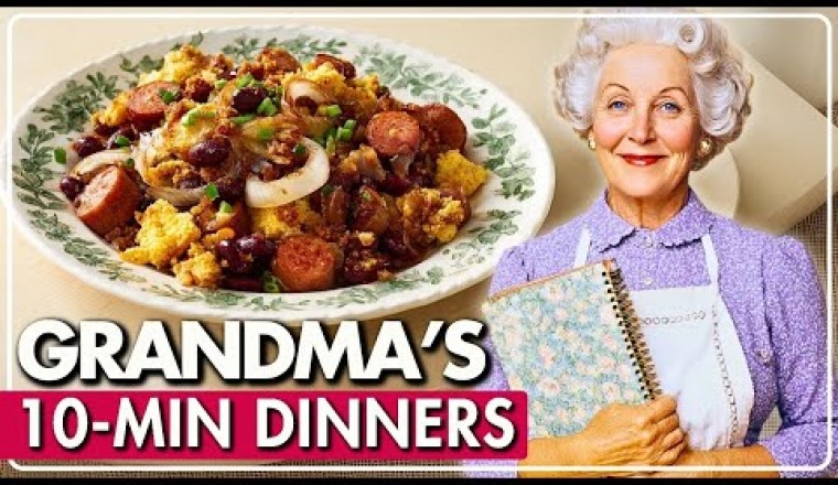 30 Dinners From Grandma’s Old Cookbook (Each Ready in 10 Minutes)