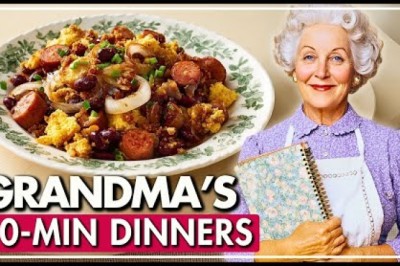 30 Dinners From Grandma’s Old Cookbook (Each Ready in 10 Minutes)