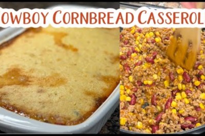 Cowboy Cornbread Casserole