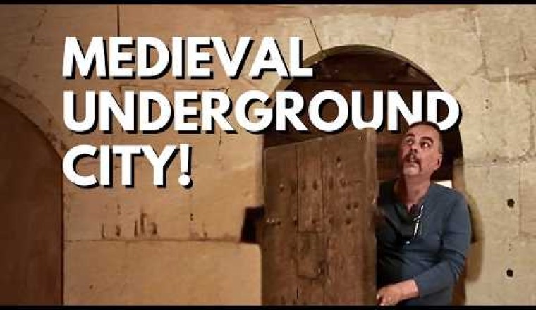 French Château Hides an Underground City
