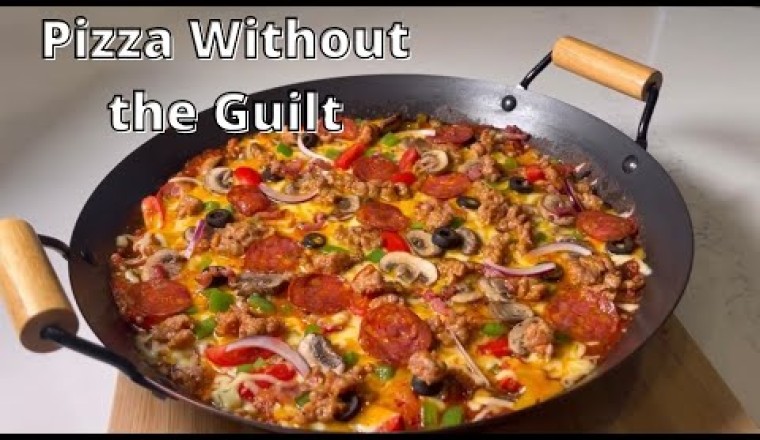 High-Protein Meat Lovers Pizza Skillet