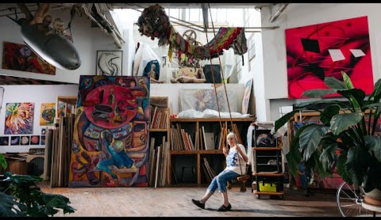 How a Painter Converted a Brooklyn Factory into her Dream Studio in 1986