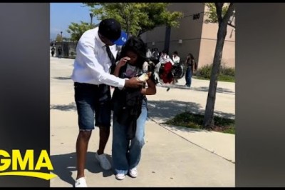 The Story Behind Viral Video of Dad Picking Up Daughter From School for the Last Time