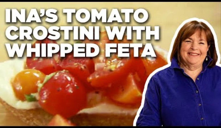 Ina Garten's Tomato Crostini with Whipped Feta