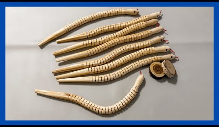 Wooden Snake Pumpkin