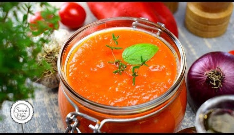 Roasted Red Pepper Purée