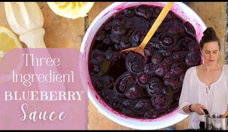 Easy Blueberry Sauce