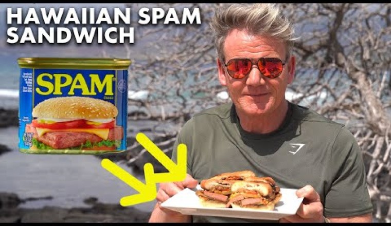 Gordon Ramsay's Hawaiian SPAM Sandwich