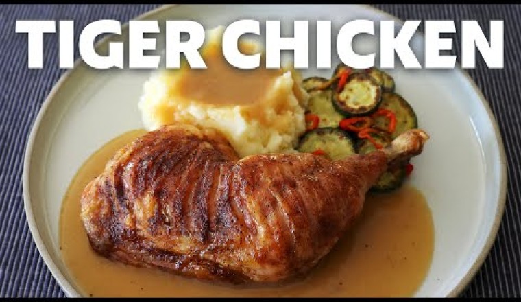 Tiger Chicken and 5-Minute Chicken Gravy Pan Sauce