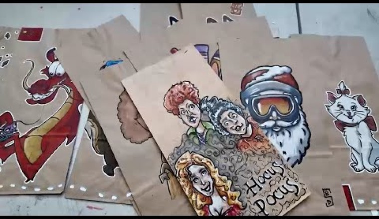 The Story of the Snack Bag Dad: How Ryan Wosleger Turned Lunch Bags into Art and Inspiration